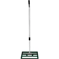 T-Mech Rasenrakel 50cm – Grün - Rasentrimmer & Motorsensen: Professioneller Rasennivellierer mit 50 cm breiter Bodenplatte aus verzinktem Stahl, ideal für ebene Rasenflächen und vielseitig einsetzbar.