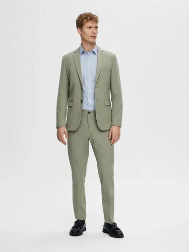 SELETED HOMME SLHSLIM-Liam TRS Flex NOOS - Anzughose für Herren, Slim Fit mit schmal zulaufender Passform und Bügelfalte, hergestellt aus recyceltem Polyester für umweltbewusste Mode.