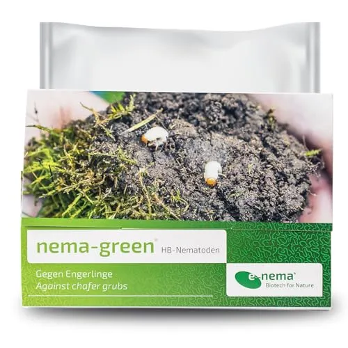 HB-Nematoden gegen Engerlinge | 10 Mio. für 20m² | nema-green von e-nema