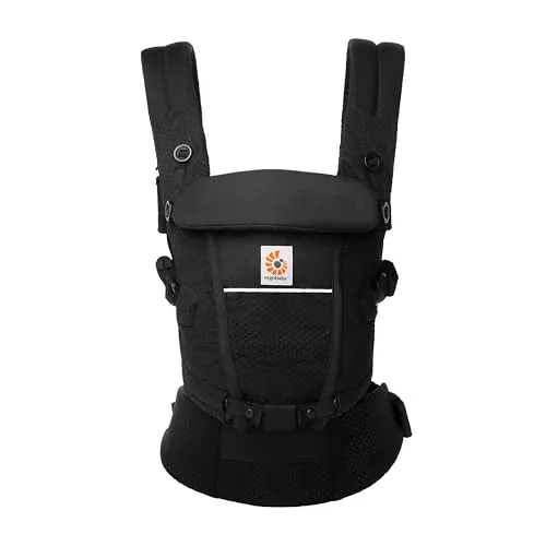Ergobaby Adapt Babytrage - Ergonomisch & Atmungsaktiv - Babytragen für Neugeborene ab Geburt, 3 Tragepositionen und atmungsaktives SoftFlex Mesh für maximalen Komfort und gesunde Hüften.