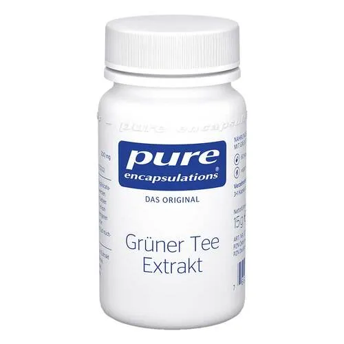 pure encapsulations Grüner Tee Extrakt 60 St - rezeptfreier Kapselzusatz für natürliche Energie und Antioxidantien, ideal zur Unterstützung der Gesundheit