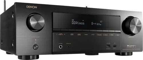 Denon AVR-X1600H DAB 7-Kanal AV-Receiver, 80 Watt RMS, Dolby Atmos / DTS:X, USB, Ethernet