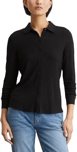 Blusenshirt MARC O'POLO aus LENZINGTM ECOVEROTM - Damen Blusen im Regular Fit, aus hochwertigem, elastischen Viskose-Mix für optimalen Tragekomfort und einen eleganten Look, ideal für Büro und Freizeit.