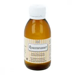 Rosenwasser - 100% rein und natürlich - Arzneimittel zur Hautpflege, beruhigt und erfrischt die Haut, ideal für empfindliche Hauttypen.