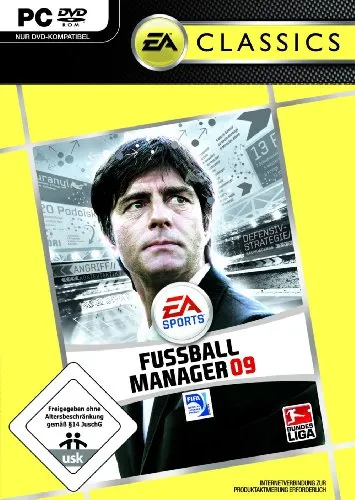 Fussball Manager 09 [EA Classics] - Strategisches Fußball-Management-Spiel, ideal für Fans, die ihre eigene Mannschaft führen und trainieren wollen.