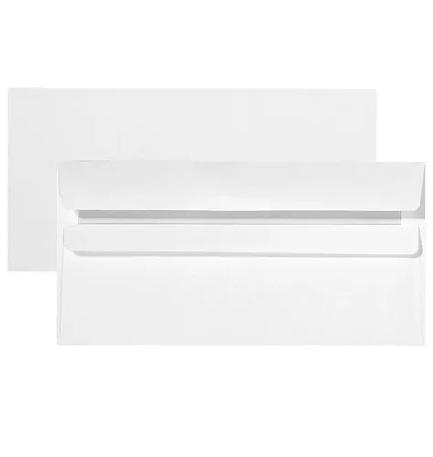 dundee Briefumschläge DIN lang ohne Fenster weiß selbstklebend 25 St.