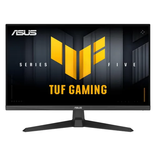 Asus TUF Gaming VG279Q5A Gaming Monitor - 27 Zoll Full HD IPS Gaming Monitor mit 1 ms Reaktionszeit und vielseitigen Anschlussmöglichkeiten für ein flüssiges Spielerlebnis.