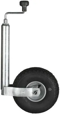 Winterhoff Deichsel-Stützrad ST 48-260 LB - Autoteile: Hochwertiges Deichsel-Stützrad mit stabiler Rundstahlkurbel und 90 kg max. Stützlast, ideal für sicheres Rangieren.