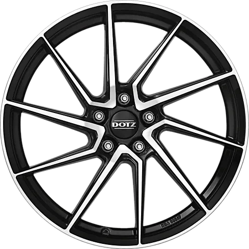 Spa Black Alufelgen 8.0x18 5x114.3 - Alufelgen Spa Black, stilvolles Design und hohe Qualität für optimale Fahrperformance und ansprechende Optik.