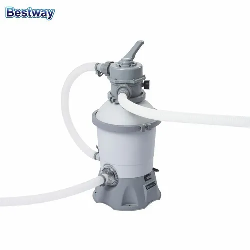 Gartenpool Sandfilter-Anlage: Effektiver Poolfilter für kristallklares Wasser - Schwimmbeckenfilter mit leistungsstarker Sandfilter-Technologie für optimale Wasserqualität und geringeren Wartungsaufwand.