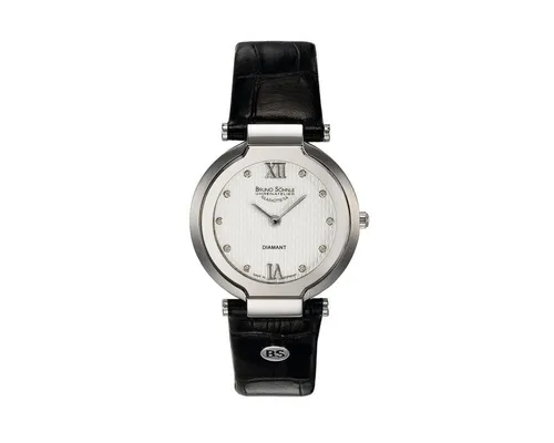 BRUNO SÖHNLE Quarzuhr Bruno Söhnle Glashütte Damen Uhr 17-13077-231 Allegro Quarz, (1-tlg)