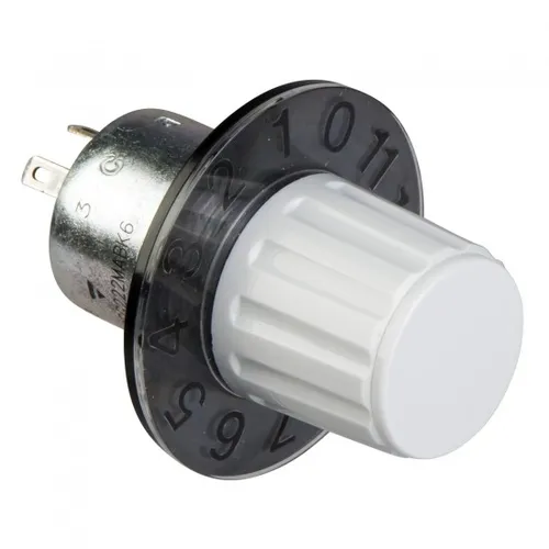 Schneider Electric SZ1RV1202 Potentiometer 2,2 kOhm - Ersatzteil für Frequenzumrichter, kompatibel mit Altivar-Baureihen. Mit 2,2 kOhm Widerstand und Schutzart IP20, ideal für präzise Geschwindigkeitsregelung.