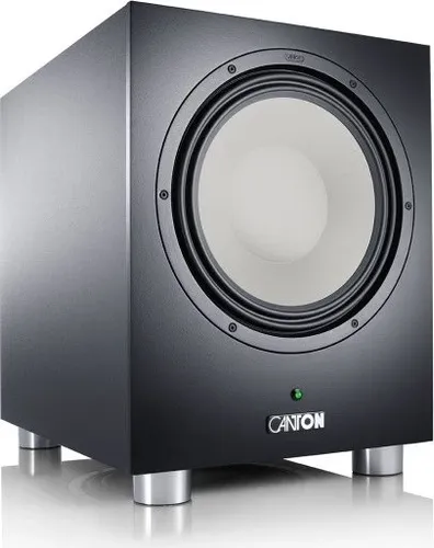 CANTON Power Sub 8 – Aktiv-Subwoofer in Schwarz, UVP 539 € - Aktiv-Subwoofer in elegantem Schwarz, bietet kraftvollen Bass und ideale Klangerweiterung für Ihr Home-Entertainment-System.