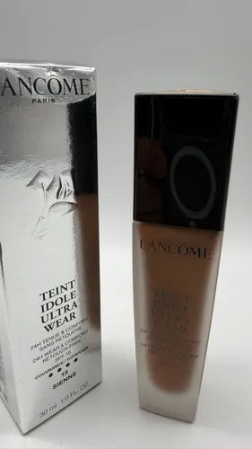 LANCOME Teint Idole Ultra Wear Foundation 30 ml - Make-up mit hoher Deckkraft und langanhaltendem Finish. Ideal für alle Hauttypen, bietet 24 Stunden perfekten Halt ohne Nachbessern.