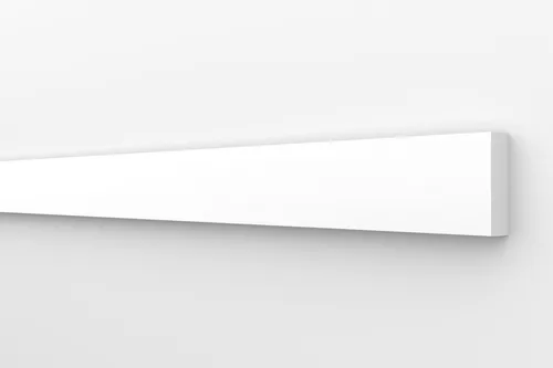 HEXIMO Flachleisten HFL-2, 1.7m XPS Styropor für Wand- und Deckenabschlüsse - Vielseitige Flachleiste HFL-2 aus XPS, 1.7m lang, druckfest und leicht zu montieren. Ideal für kreative Projekte und zur Kaschierung von Unebenheiten. Perfekt für Renovierungen und Raumgestaltungen.