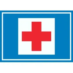 HB-Druck Richtzeichen Erste Hilfe Symbol Schild A1 (594x841mm)