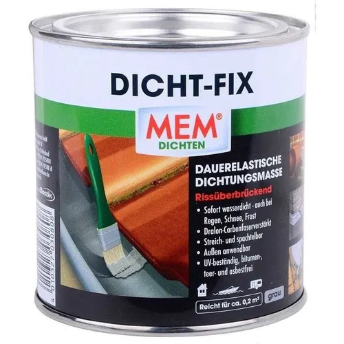 MEM Dicht-Fix 375ml Abdichtung - Dichtmasse in grau, ideal für zuverlässige Abdichtungen und langfristigen Schutz vor Feuchtigkeit.