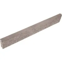 EHL Rasenkantenstein Grau abgerundet 100 cm x 15 cm x 5 cm
