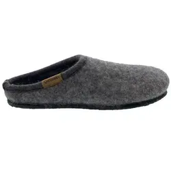 Stegmann Gottstein Schurwoll-Pantoffel, Alpine Comfort FE Natur, Tiroler Stein Pantoffel grau 41 EU