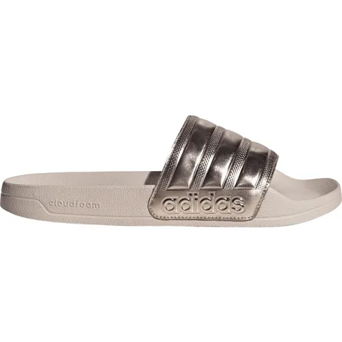 adidas Adilette Shower Slides champagne met.-champagne met.-putty mauve (A81Z) 9