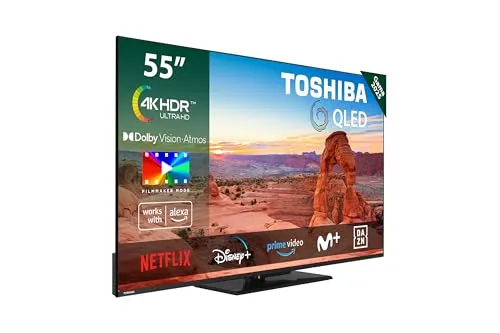 Toshiba Smart TV 55QV3463DG 4K Ultra HD 55 Zoll QLED