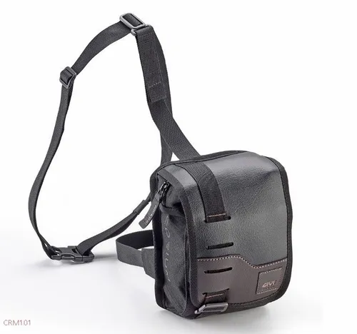 Givi CRM104 Tasche von Bein Stringer - Klassische Gürteltasche mit 3 Litern Volumen, ideal für Männer, gefertigt aus robustem Polyester in Schwarz/Moro, perfekt für den täglichen Gebrauch.
