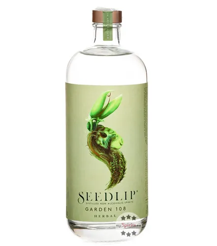 Seedlip Garden 108 Herbal alkoholfrei - Alkoholfreier Gin, hergestellt aus erlesenen Botanicals wie Rosmarin und Erbsen, für besten Genuss ohne Alkohol. Ideal für kreative Cocktails!