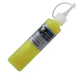 Shimano Premium Fett Tube 100 g - Hochwertiges Schmiermittel - Hochwertiges Schmiermittel für langlebige Pflege und zuverlässige Funktionalität von Fahrradkomponenten.