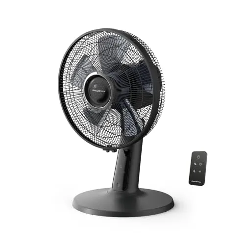 Rowenta Tischventilator Turbo Silence Extreme VU2750F0 - Tischventilator mit Turbo Silence Technologie, flüsterleiser Betrieb und energieeffizient – perfekt für Homeoffice, Schlafen oder Lesen.