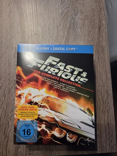 FAST & FURIOUS 1-5 | The Complete Collection | Blu-ray | noch foliert