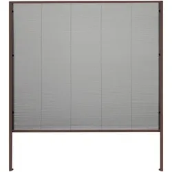 Insektenschutz Dachfenster Plissee 160x180cm braun - Fliegengitter für Dachfenster, schützt effektiv vor Insekten und sorgt für frische Luft ohne störende Eindringlinge.
