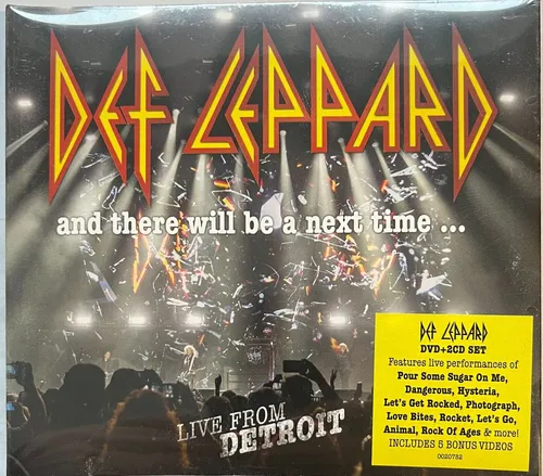 Def Leppard – And There Will Be A Next Time... Live Detroit Digi 2 CD + DVD NEU