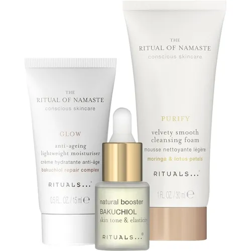 Rituals The Ritual Of Namaste Gesichtspflege Set - Erleben Sie das Rituals The Ritual Of Namaste Gesichtspflege Set für eine verwöhnende Pflege. Mit hochwertigen Inhaltsstoffen zur Unterstützung der Hautpflege, ideal für ein strahlendes Hautbild.