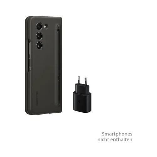Samsung Starter Pack EF-OF94 für Galaxy Z Fold5 - Set mit Slim S Pen Case und 25W Schnellladeadapter, optimaler Schutz und schnelle Energieversorgung
