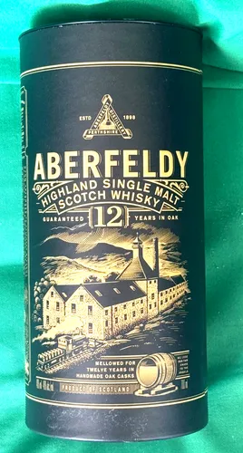Aberfeldy 12 Jahre Highland Scotch Single Malt Whisky - 40% Vol., 700 ml in edler Geschenkbox, fruchtige Honignoten und dezenter Rauchgeschmack, ideal für Whisky-Liebhaber
