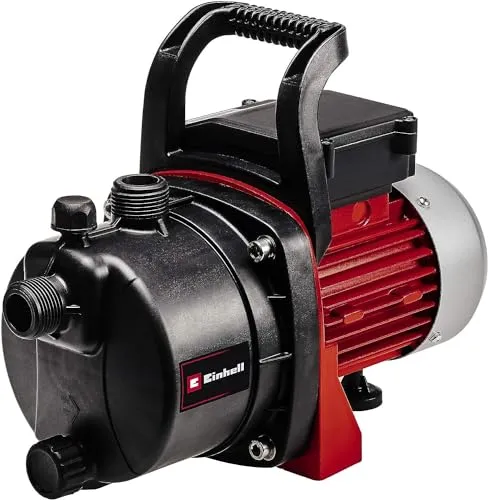 Einhell Gartenpumpe GC-GP 6538 - 650 W, 3,6 bar Druck, 3.800 l/h Förderleistung, mit Überhitzungsschutz und praktischem Tragegriff für einfaches Handling