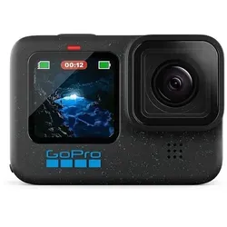GoPro Hero 12 Black - 5,3K60 4K120 Action Cam, wasserdicht und ideal für Abenteuer- und Sportaufnahmen
