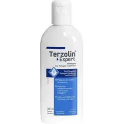Terzolin Expert Shampoo für fettige Kopfhaut - Shampoo zur täglichen Pflege bei Juckreiz und fettigen Schuppen, wirkt bereits ab der ersten Anwendung und sorgt für langanhaltende Linderung.