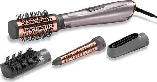 BaByliss Air Style 1000 - Warmluftbürste mit 4 Aufsätzen, 1000 Watt Leistung und Ionen-Technologie für frizzfreies, glänzendes Haar