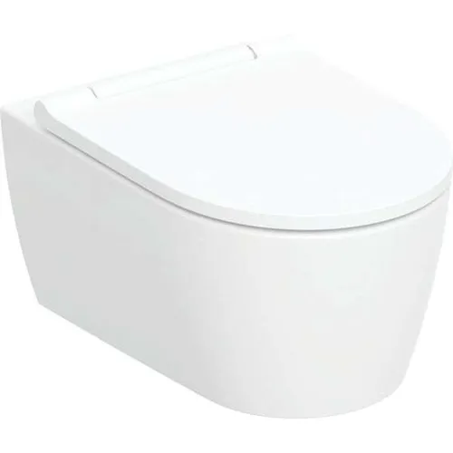 Geberit One Wand-Tiefspül-WC 500201011 - Sanitäranlagen & Zubehör mit TurboFlush-Spültechnik, höhenverstellbar und schickem, schlankem Design für moderne Badezimmer.