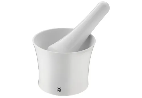 WMF Mörserset 'Gourmet' - Keramik - Küchenhelfer für frisch zerstoßenen Geschmack, ideal für aromatische Gewürzmischungen und pflegeleichtes Porzellan.