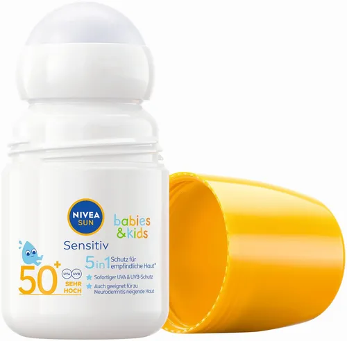 NIVEA SUN Sensitiv babies & kids Roll-on Sonnenschutz 50,0 ml 86029