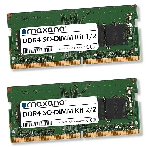 Maxano 16GB Kit 2X 8GB RAM kompatibel mit Dell Latitude 5400 Chromebook Enterprise (PC4-21300 SO-DIMM Arbeitsspeicher)