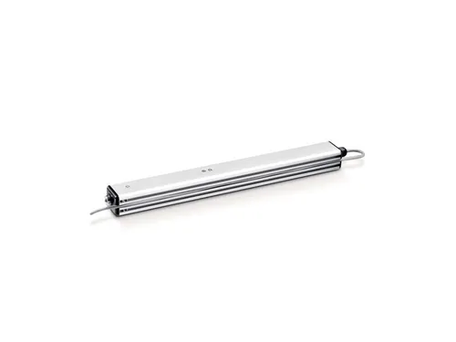 RWA-Elektrospindelantrieb E 350 N, 230V - Schließtechnik mit Überlastabschaltung, ideal für Kipp-, Klapp- und Drehfenster, bietet zuverlässige Belüftung und hohen Schutz bei Temperaturen von -20 °C bis 70 °C.