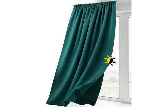 Beautex Verdunkelungsvorhang Verdunkelungsgardine Kräuselband Vorhang blickdicht abdunkelnd (1 St), Kräuselband, verdunkelnd