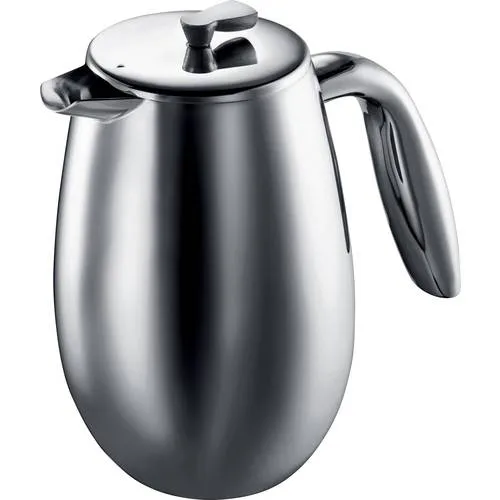 Bodum Columbia 1303-16 Kaffeemaschine - Elegante Pressstempelkannen für vollmundigen Kaffee, aus hochwertigem Material für langanhaltende Freude am Genuss.