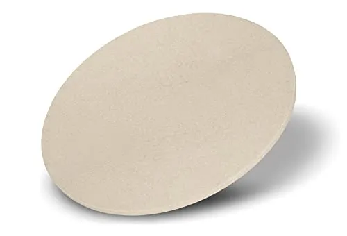 Enders® Pizzastein 8791 – Ideal für Gasgrill und Backofen, Ø 31,5 cm - Hochwertiger Pizzastein aus Keramik, perfekt zum gleichmäßigen Backen von Pizza, Flammkuchen und Brot. Ideal für Grill und Backofen, Durchmesser ca. 31,5 cm.