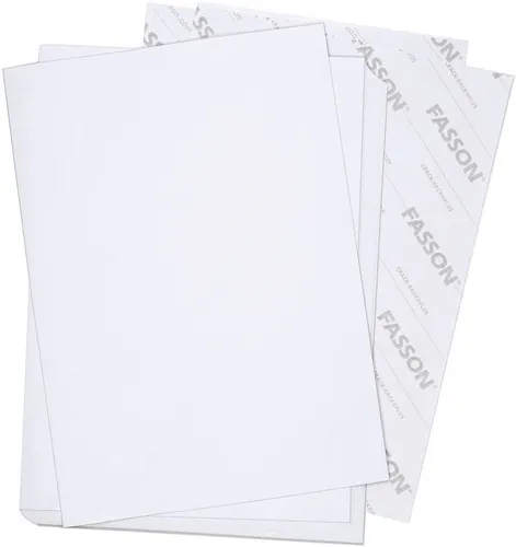 Premium Haftpapier DIN A4 100 Blatt I weiß matt I FASSON Crack Back-Plus I az066