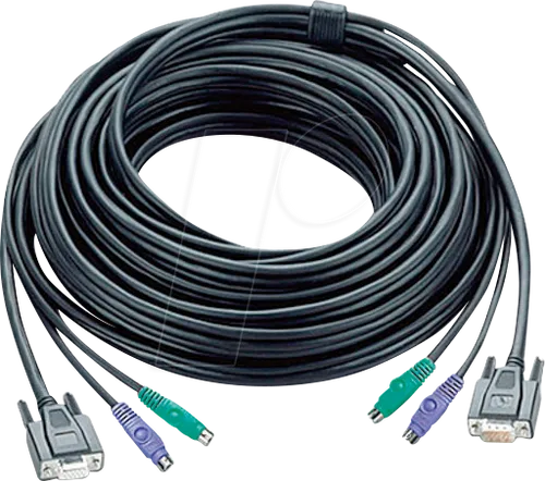 ATEN 2L-1010PC - KVM Kabel, VGA, PS/2, 10 m