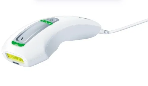 Sanitas IPL 200 Haarentfernungssystem mit UV-Filter - Effizientes IPL Haarentfernungssystem für Damen, ideal für Körper, Gesicht und mehr. Genießen Sie glatte Haut mit geprüfter Qualität für den professionellen Einsatz.